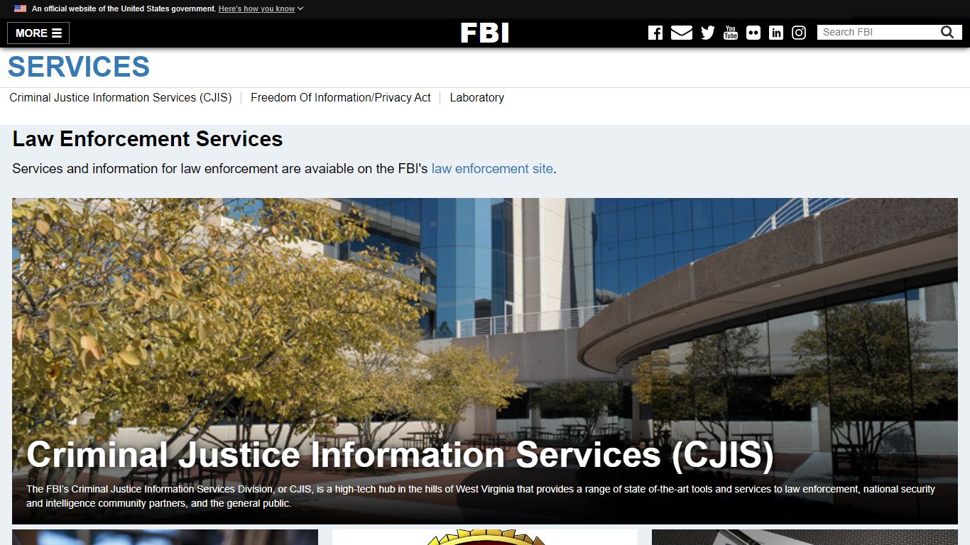 Services — FBI - Federal Bureau of Investigation